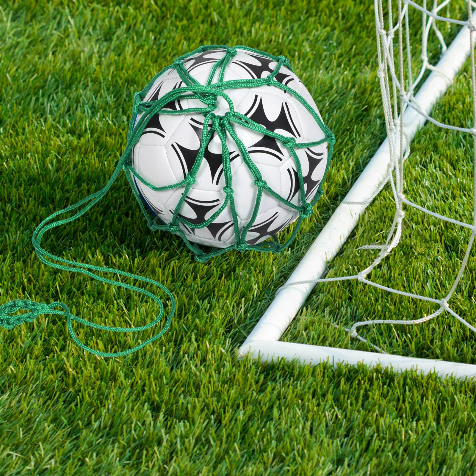 4Pcs Fußball Training Net Tasche Langlebig Fußball Kick Trainer Tragbare Outdoor Praxis Ball Control Rebound Net Fußball Trainer