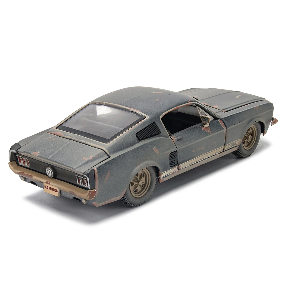 Maisto 1:24 1967 Ford Mustang GT Make old Modified version Highly-detailed die-cast precision model car Model collection gift