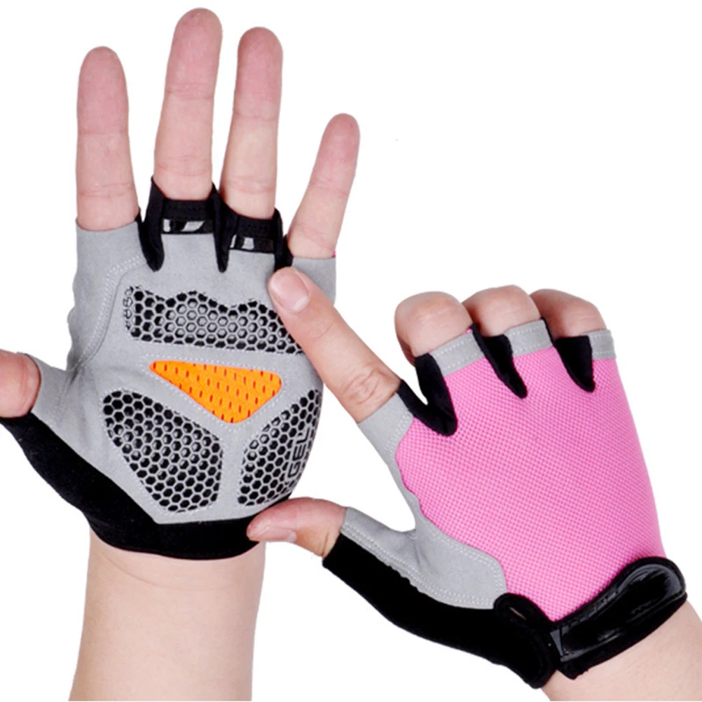 

Sun Protection Anti-slip Biking Gloves Half Finger Riding Breathable Cycling for Driving Jogging Fishing Hiking Outdoor
