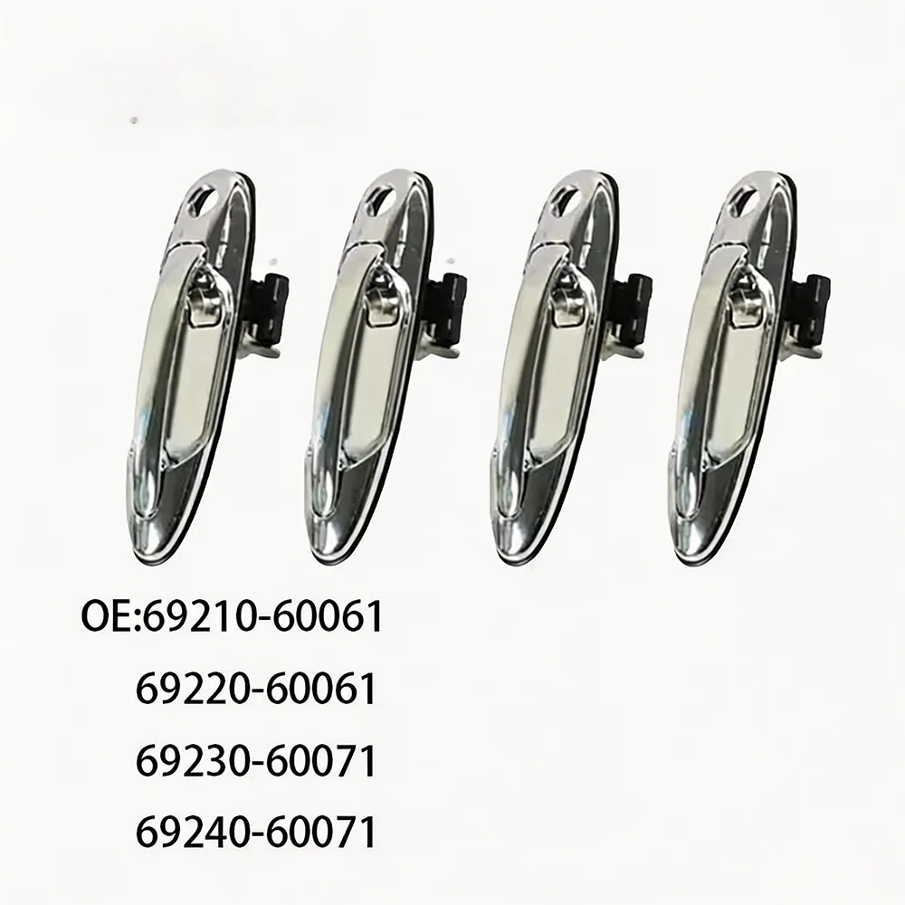 

69210-60061 69220-60061 Exterior Outside Door Handles Front Rear Left Right 4Pcs Set for Toyota Land Cruiser LC100 Lexus LX470