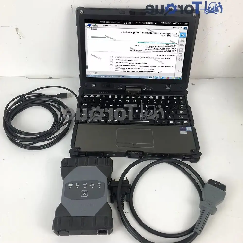 

For MB STAR C6 Multiplexer Mb For Benz Car Truck Diagnostic SD Connect C6 DOIP Xentry WIS ASRA DAS Vediamo Starfinder+laptop