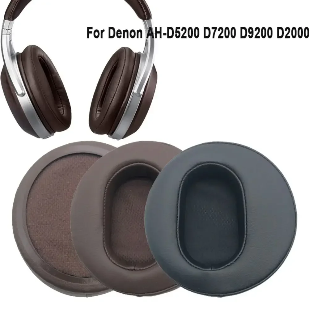 

Replacement High quality Protein skin Ear Pad Repair Parts Suitable for Denon AH-D5200 D7200 D9200 D2000 Headphones Headset