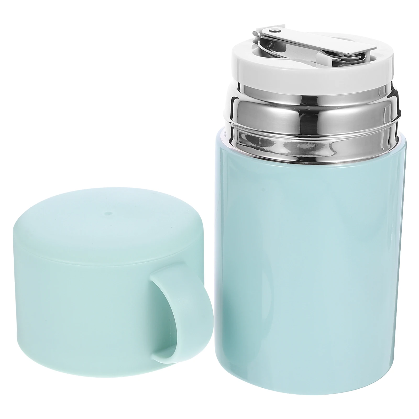 

Portable 550ML Insulated Food Jar Spoon for Students Office Workers Soup Cups Insulated Cup With Spoon Thermal Container