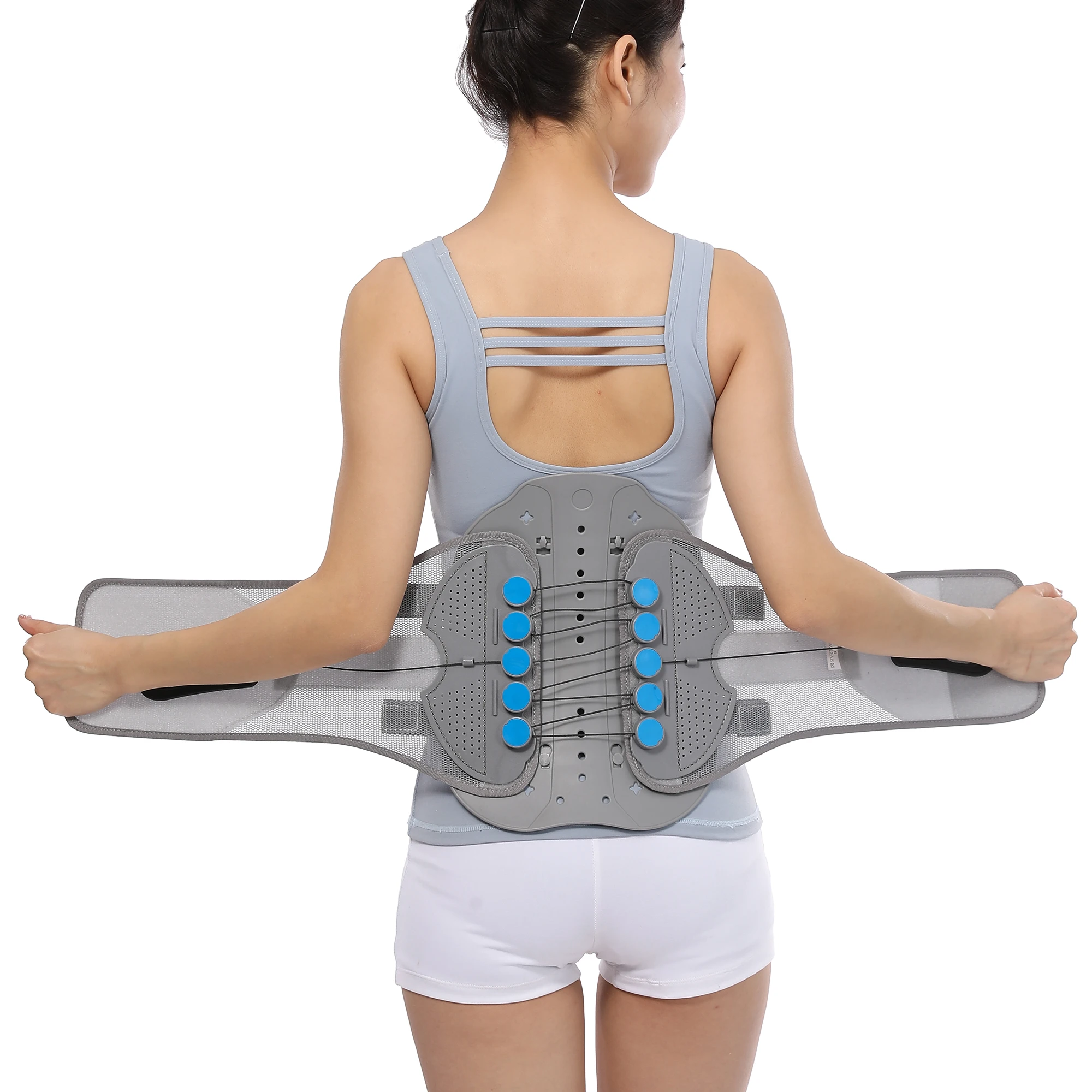 

Double Pull Lumbar Support Belt Back Brace Support Medical Waist Support Belt Lumbar