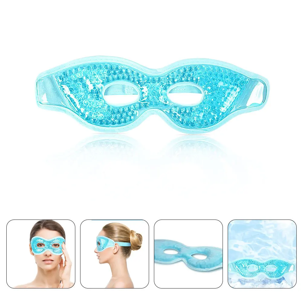 

Маска-гель, холодный компресс, повязка на глаз для темных женщин, средства по уходу за кожей, круги, горячая холодная терапия, портативный чехол для глаз для женщин