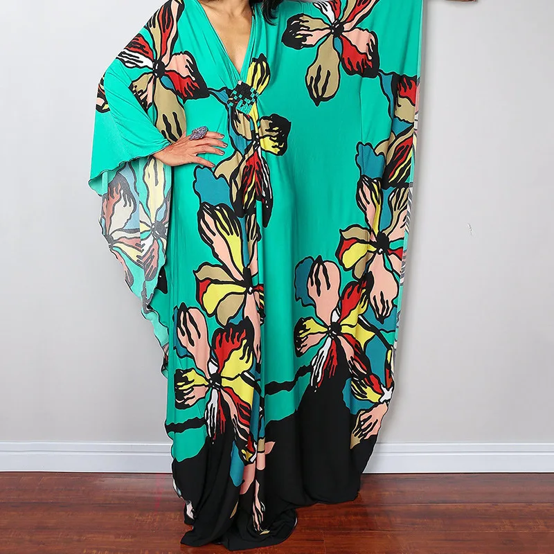 Beach Squid Vacation Casual Loose Sunscreen Bikini Robe Swimsuit Cover Up  Women Plus Size Oversized Long Beach Dress