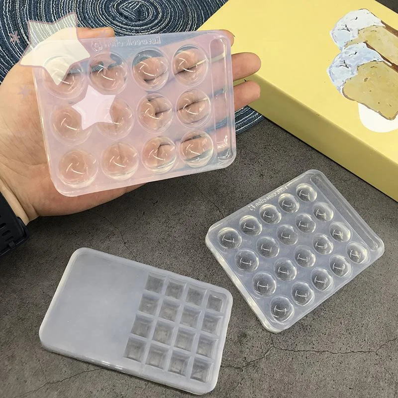 لوحة ألوان فنية للأظافر شفافة عالية، لوحة طلاء جل، خلط لوحة رسم، لوحة عرض مانيكير #4