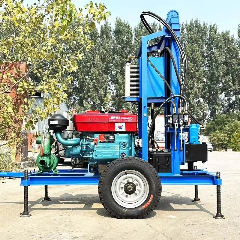 

Durable 180m Water Drilling Machine Price Well Drilling Rig for Sale with Wear-Resistant Drill Bits