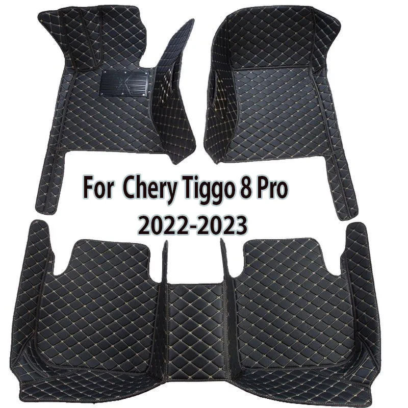 Car Floor Mats For Chery Tiggo 8 Tiggo 8 Pro Five Seats 2022 2023 Custom Auto Foot Pads Automobile Cover Interior Accessories