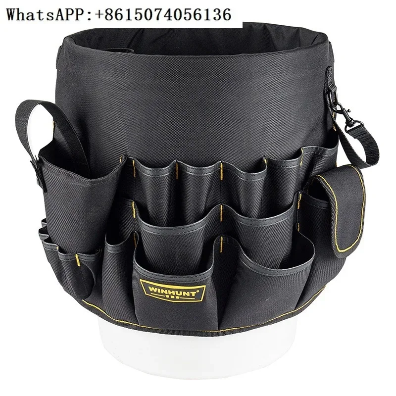 

Cross border Changshengke Hardware Tool Bucket Bag Multi functional Repair Kit needs to be paired with a bucket
