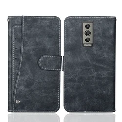 Leather Wallet Doogee Blade 10 Pro Case 6.56