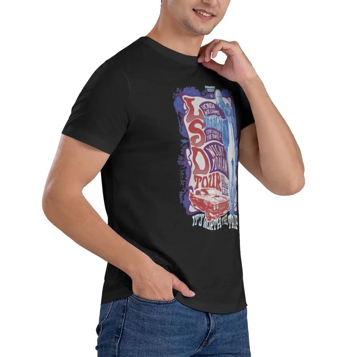 Steve Earle Men's Classic Unisex Cotton T-Shirt for Men & Women, Classic Tee