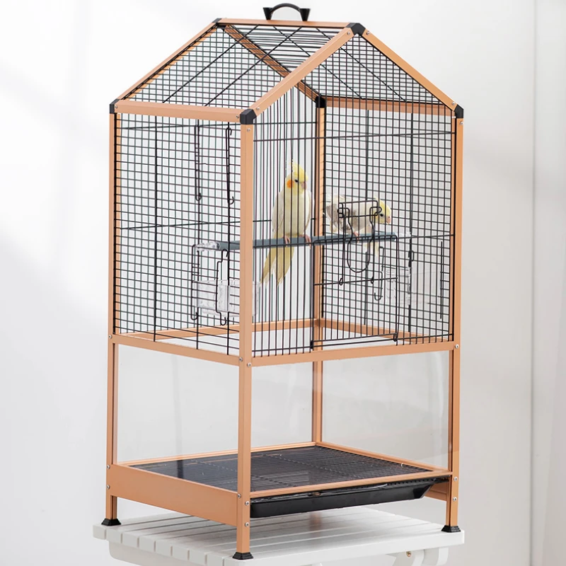 Portable Canari Bird Cages Budgie Outdoor Pigeon Large Bird Cages Parrot Stand Gaiola Para Passarinhos Pet Products YY50BC