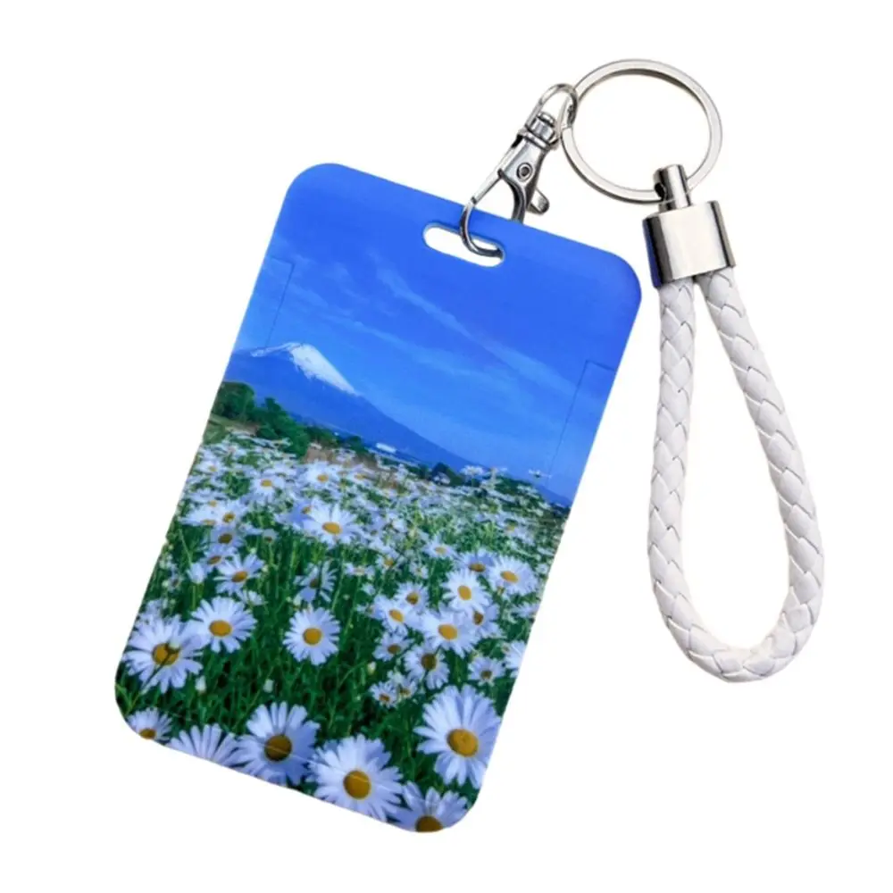 Cute Plastic Business Card Holder Credit Card Holders ID Card Sleeve Student