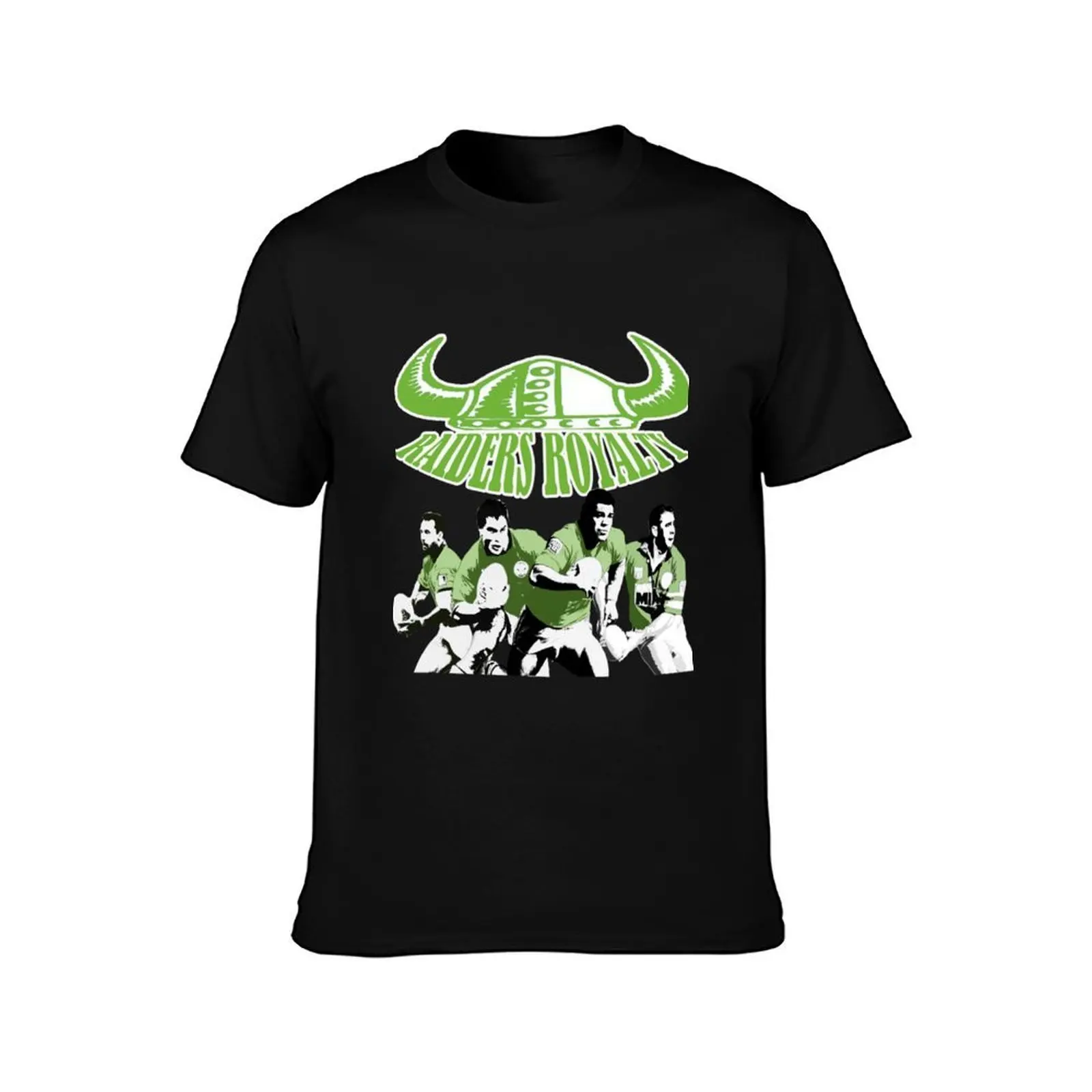 Canberra Raiders - Retro - Raiders Royalty Classic T-Shirt Casual Fashion Print Tee Top