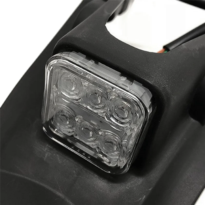 

For FE TE TX 125 250 2017-2019 Motorcycle Rear Fender License Plate Bracket Holder With Taillight Brake Lamp