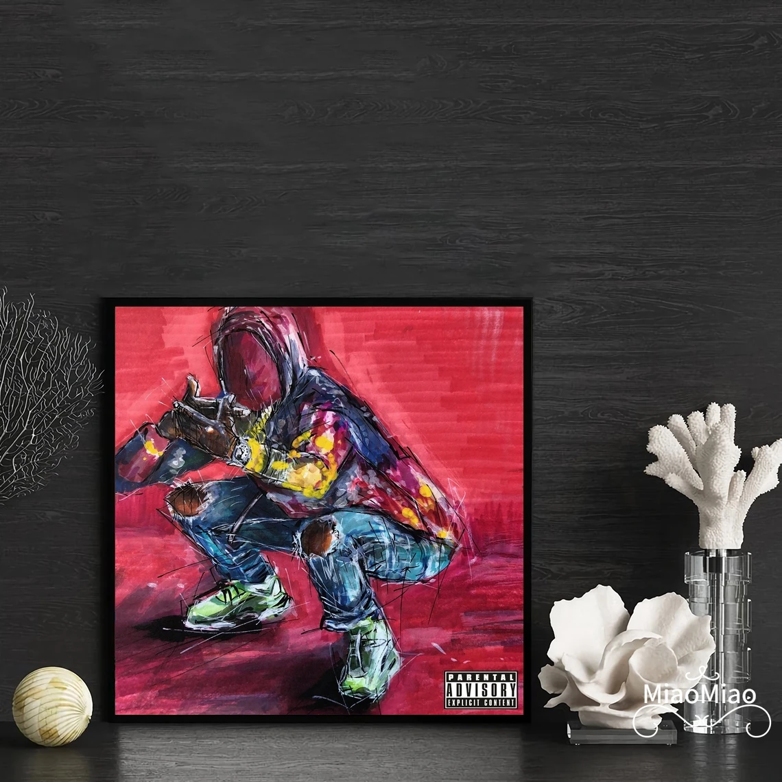 Westside Gunn Flygod Is An Awesome God Music Album Cover Poster Canvas Art Print Home Decor Wall Painting ( No Frame )