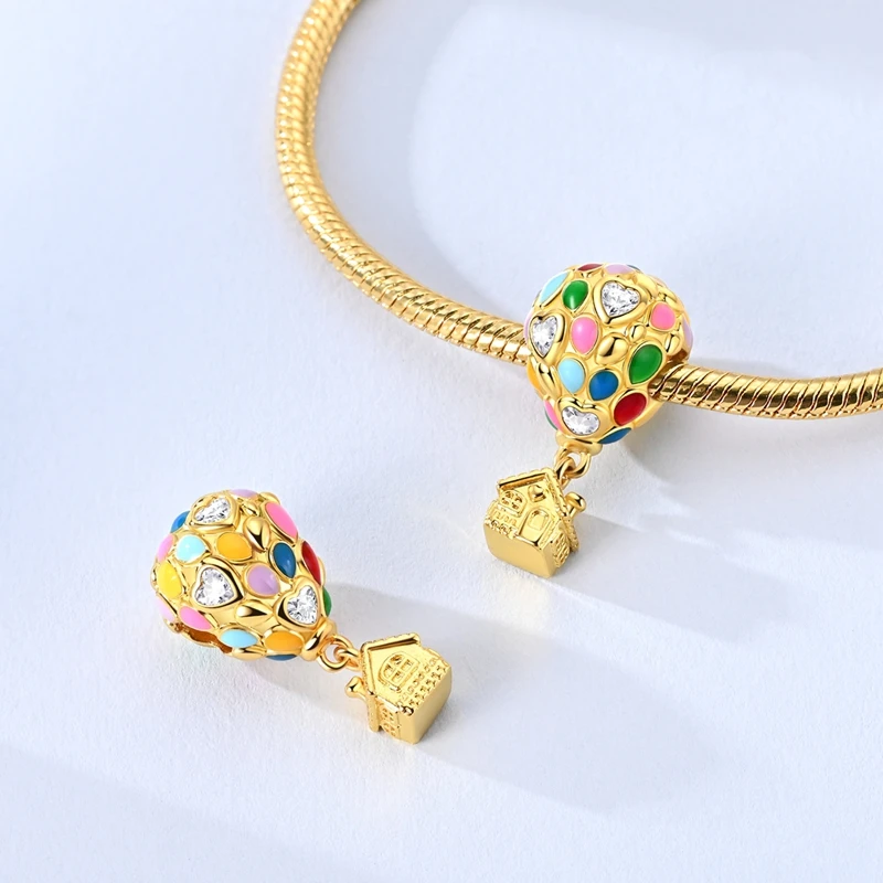 Original  Airplane Charms Beads Fit Original Bracelet Bag Keychain Earring Charm Bead Pendant Diy Women Jewelry Gift view 4
