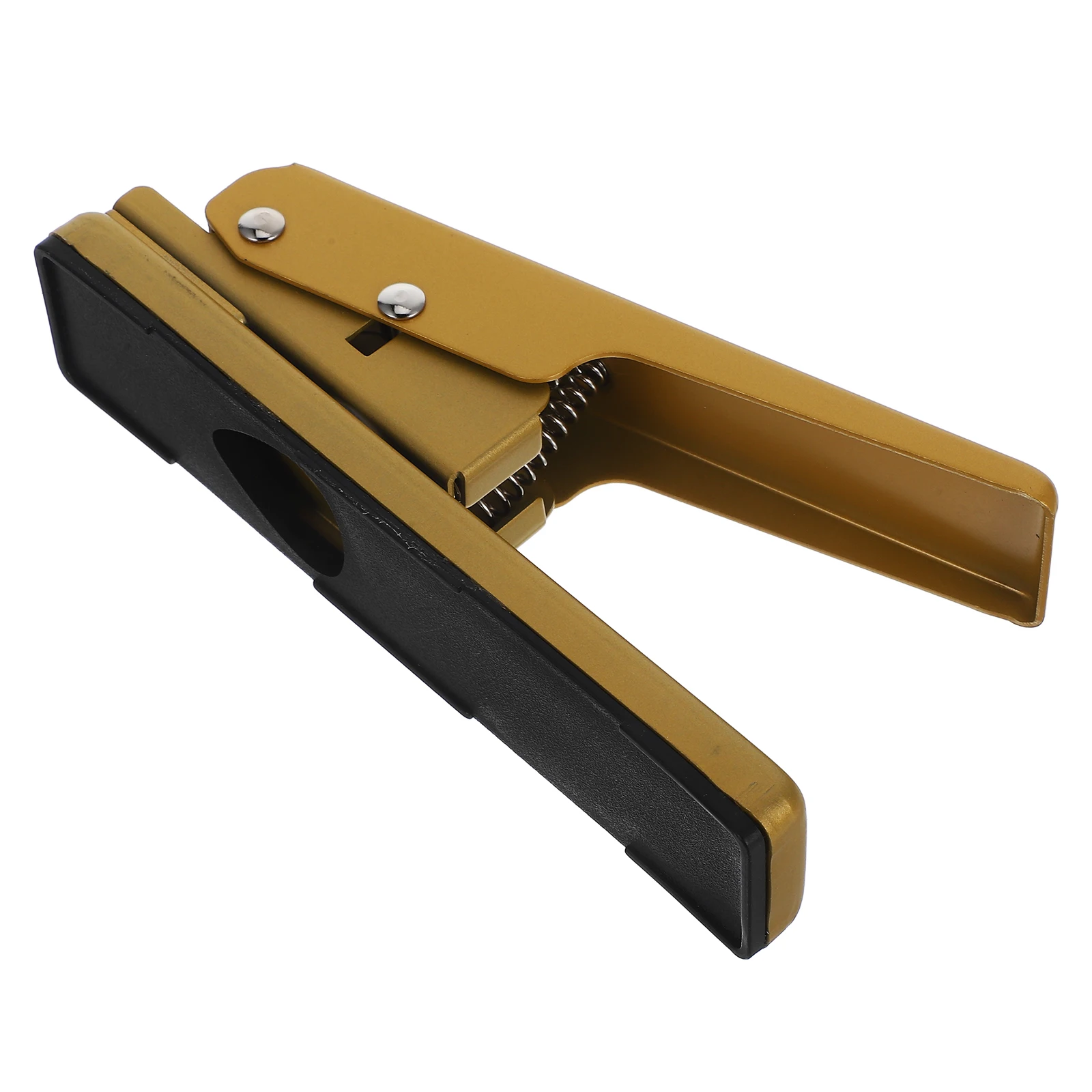 

Guitar Pick Making Machine DIY Punch Tool for Plastic Cards Smooth Edges Portable Lightweight Bass Picks Creation Musical