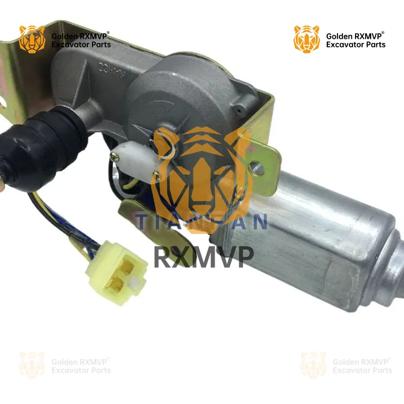 For Doosan 150 Excavator Wiper Motor Daewoo 225/300-5-7-9 Wiper Motor Excavator Accessories