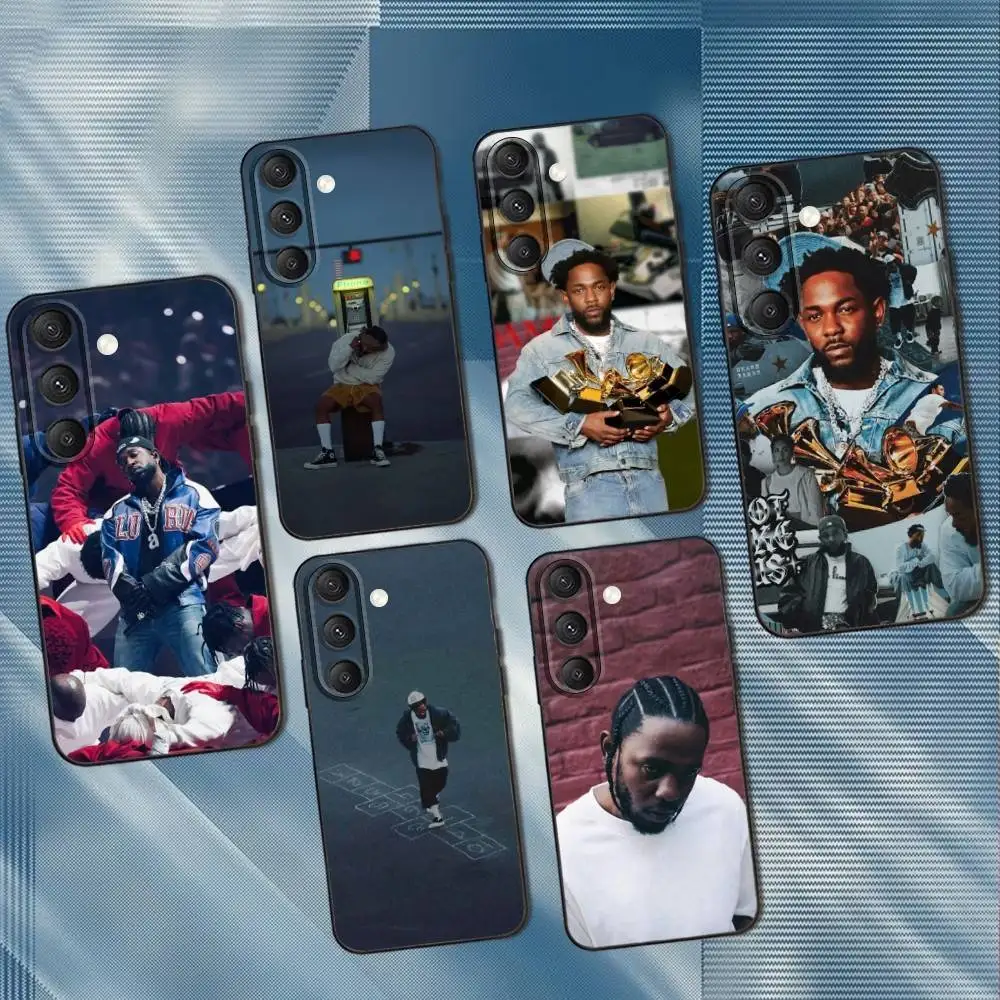 

K-KendrickS Lamar Phone Case For Samsung S 25,S24,S23,S22,S21,S20,S10,Ultra,Plus,Lite,FE,Soft Silicone Black Cover