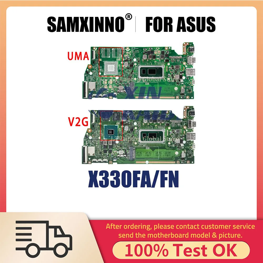 

Ноутбук Материнская плата ASUS X330F X330FN X330FA X330FL S330F I330F K330F материнская плата для ноутбука I3 I5 I7 процессор 8-го поколения 4 ГБ 8 ГБ 16 ГБ ОЗУ