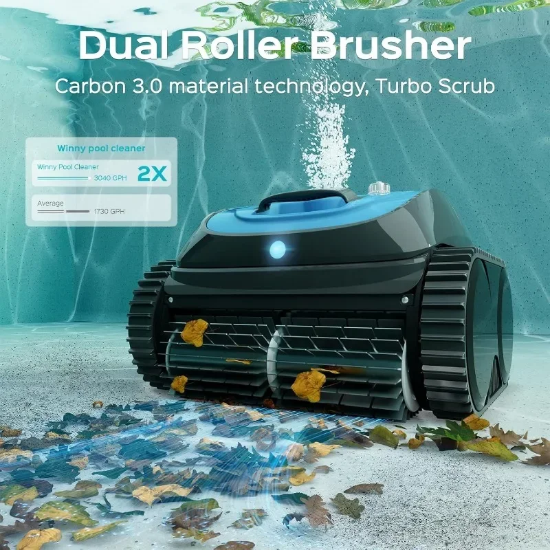 Pool Vacuum for Inground Pools, Cordless Robotic Pool Cleaner, Robotic Pool Cleaners