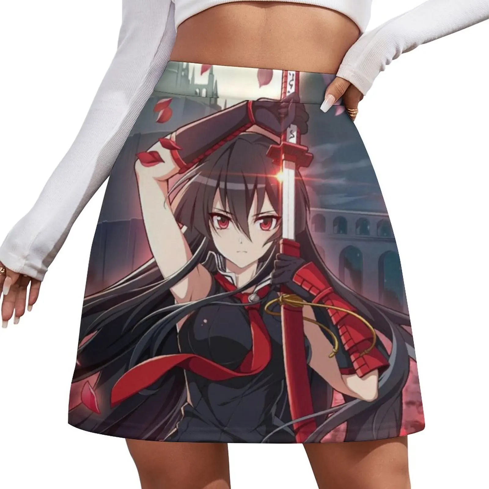 

Akame - Akame Ga Kill Mini Skirt Female skirt kawaii clothes skirts summer 2025 woman Mini Skirt