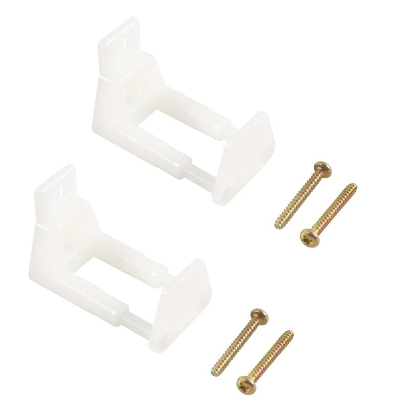 2PCS Sliding Door Guide Sliding Barn Door Hardware Plastic Barn Door Guide with Screws for Stable & Secure Operation