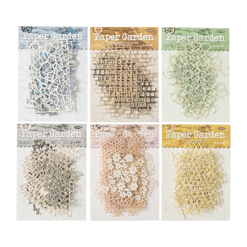24sets/lot Memo Pads Material Paper Like a dream or a fantasy Collection Journal Scrapbooking Card Background Decoration Paper