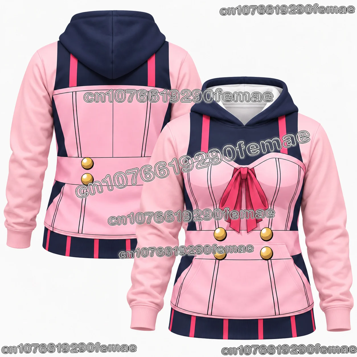 New Steel Ball Run Cartoon Hoodie Kids Adults JoJo's Bizarre Adventure Long Sleeve Cosplay Family Matching Casual Streetwear