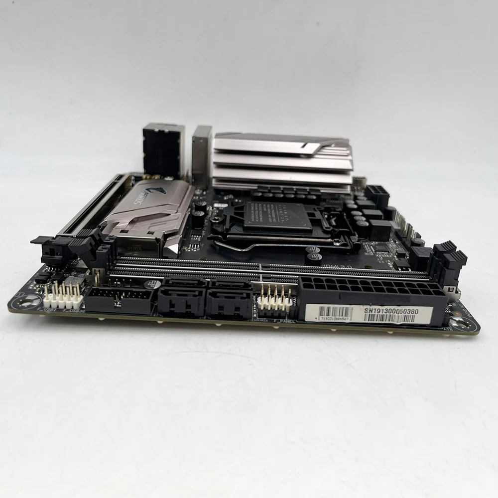 Imagem -06 - Desktop Motherboard para Gigabyte Z390 i Aorus Pro Wifi Lga 1151 Ddr4 32gb Pci-e 3.0 Mini-itx Alta Qualidade Envio Rápido Novo