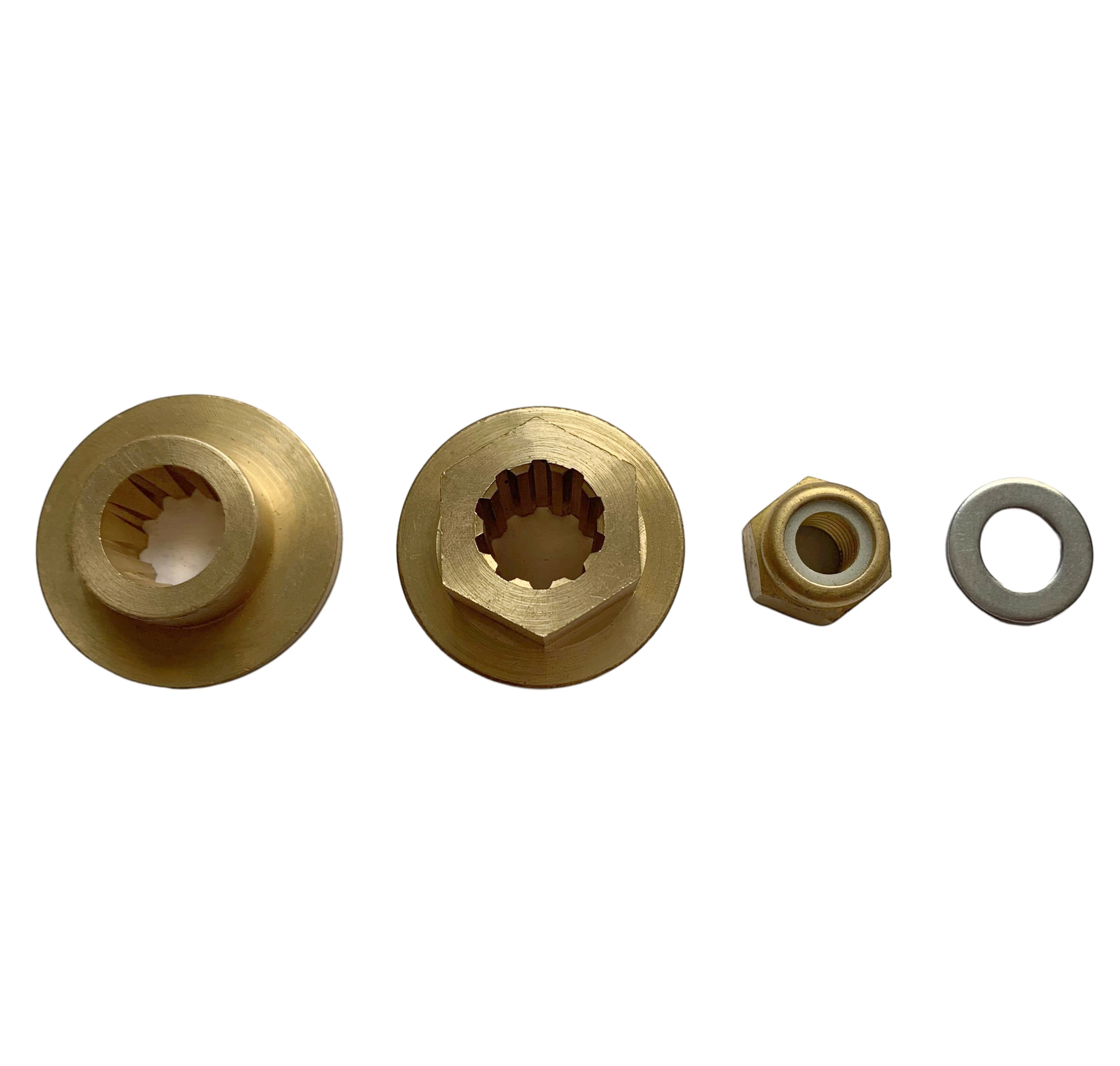 

Propeller Installation Hardware Kits fit MERCURY 9.9HP-25HP Outboard Motos Thrust Washer/Spacer/Washer/Nut/Cotter Pin Included