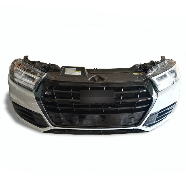 For Audi 2019 Q5 Front Bumper Radiator Fan Parking Sensor Diffuser Grille Heat Dissipation Net Advanced Version