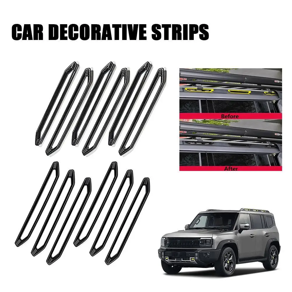 For Chery Jetour Trave Ller T2 Luggage Rack PatchCar Accessories Exterio Car Stickers Decorating Decal Automobiles Parts