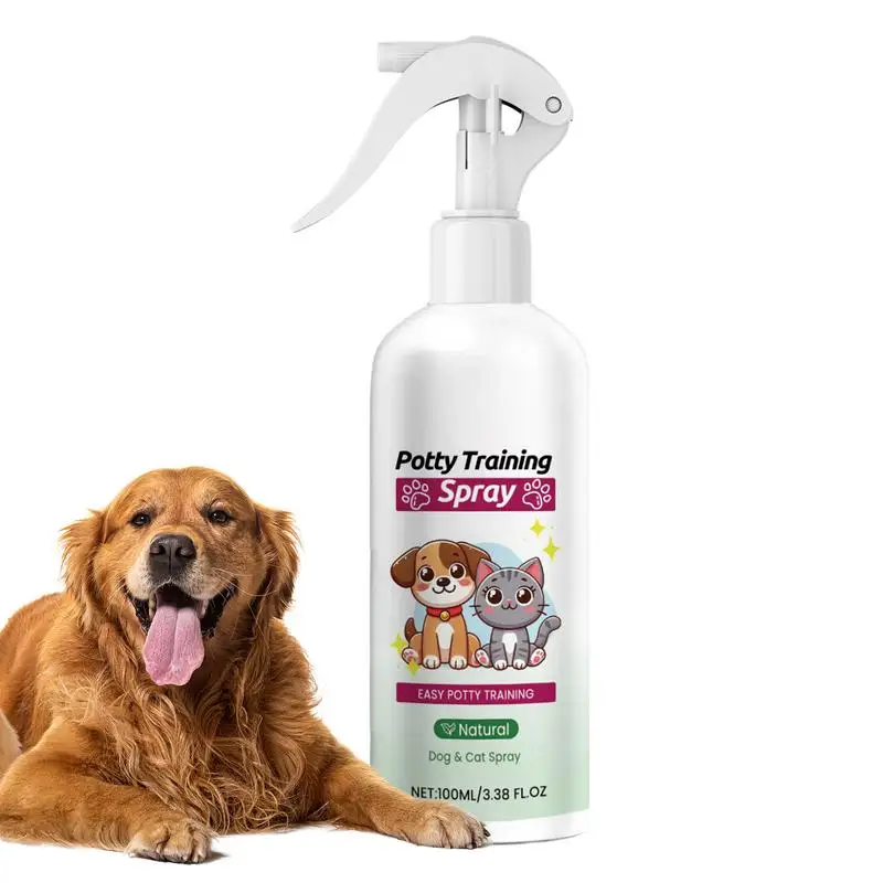 Dog Potty Training Spray 100ml Dog Training Spray For Peeing And Poop Safe Puppy Potty Training For Potty Pads Indoor And