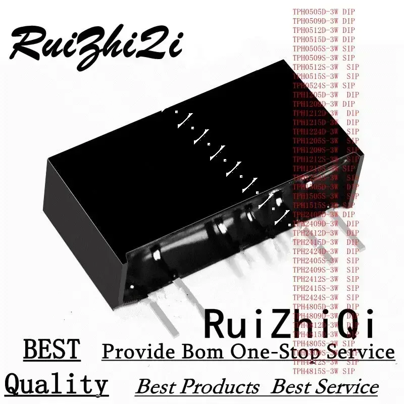 

10PCS/LOT TPH1224S-3W TPH1505D-3W TPH1505S-3W TPH1515S-3W TPH2405D-3W TPH2409D-3W TPH2412D-3W TPH2415D-3W TPH2424D-3W 3W DC/DC