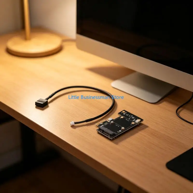 Mini PCIe To PCIe Expansion Board Single Slot Adapter For Motherboard Upgraded Easy Installation Accessories M76A