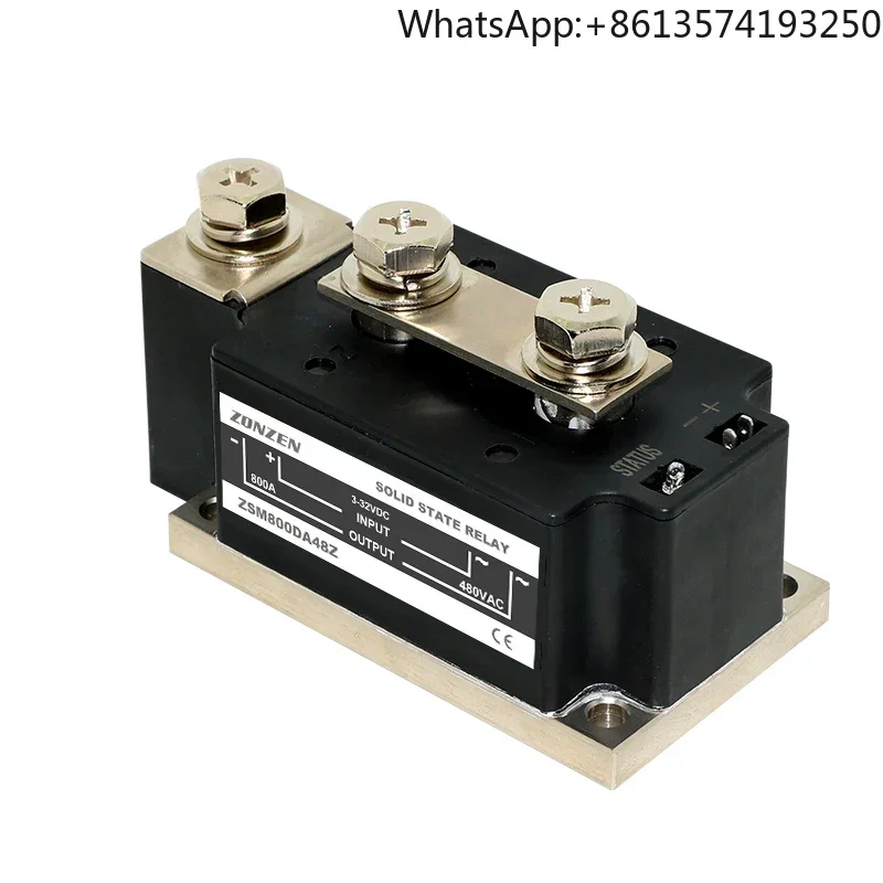 

Industrial High Current Power 500A 600A 800A 1000A SSR Relay Module Solid State Relay