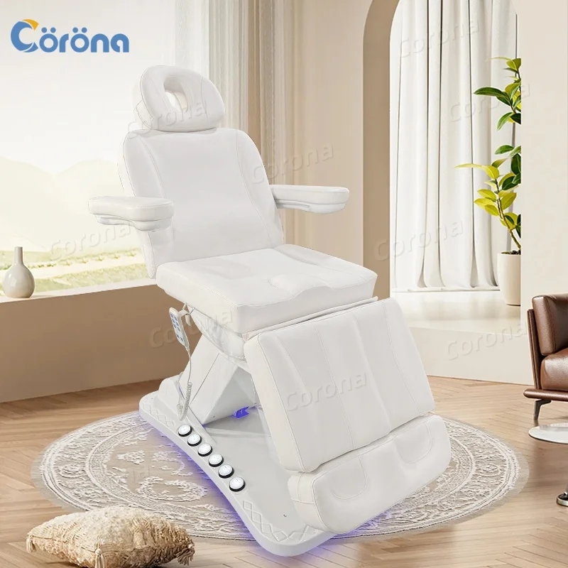 

Electric Beauty Bed with Adjustable Backrest