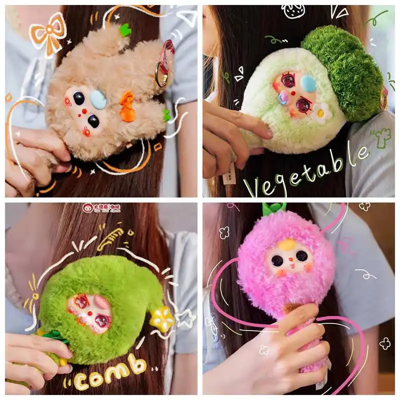 

New Baby Three Blind Box Beijing Limited Edition Series Mystery Box Cute Daily Use Hairvinyl Face Trend Расческа Коллекционная игрушкаподарок