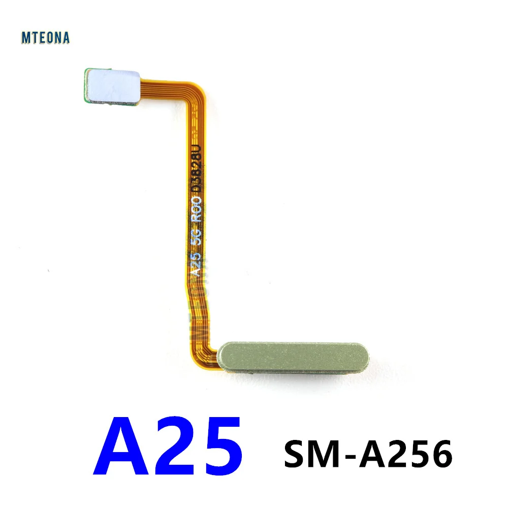 لسامسونج غالاكسي A25 SM-A256B A256E العودة مفتاح بصمة الاستشعار فليكس كابل استبدال زر المنزل إصبع طباعة الماسح الضوئي A256 #4