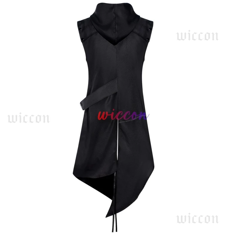 veste-a-capuche-sans-manches-pour-hommes-style-gothique-costume-d'halloween-tenue-de-cosplay-vintage