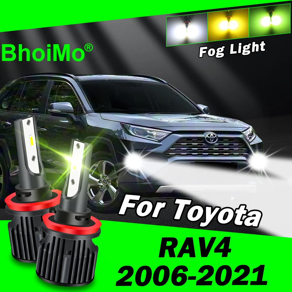 

BhoiMo Front Fog Light Lamp For Toyota RAV4 RAV 4 2006 2021 Led Bulb 2007 2008 2009 2010 2011 2012 2013 2014 2015 2016 2017 2018