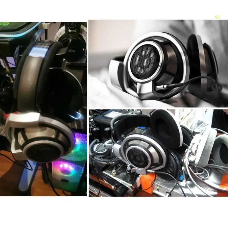 Легко заменяемые амбушюры для головных балок для наушников HD800 HD800S, более толстые чехлы из пенопласта, рукава,