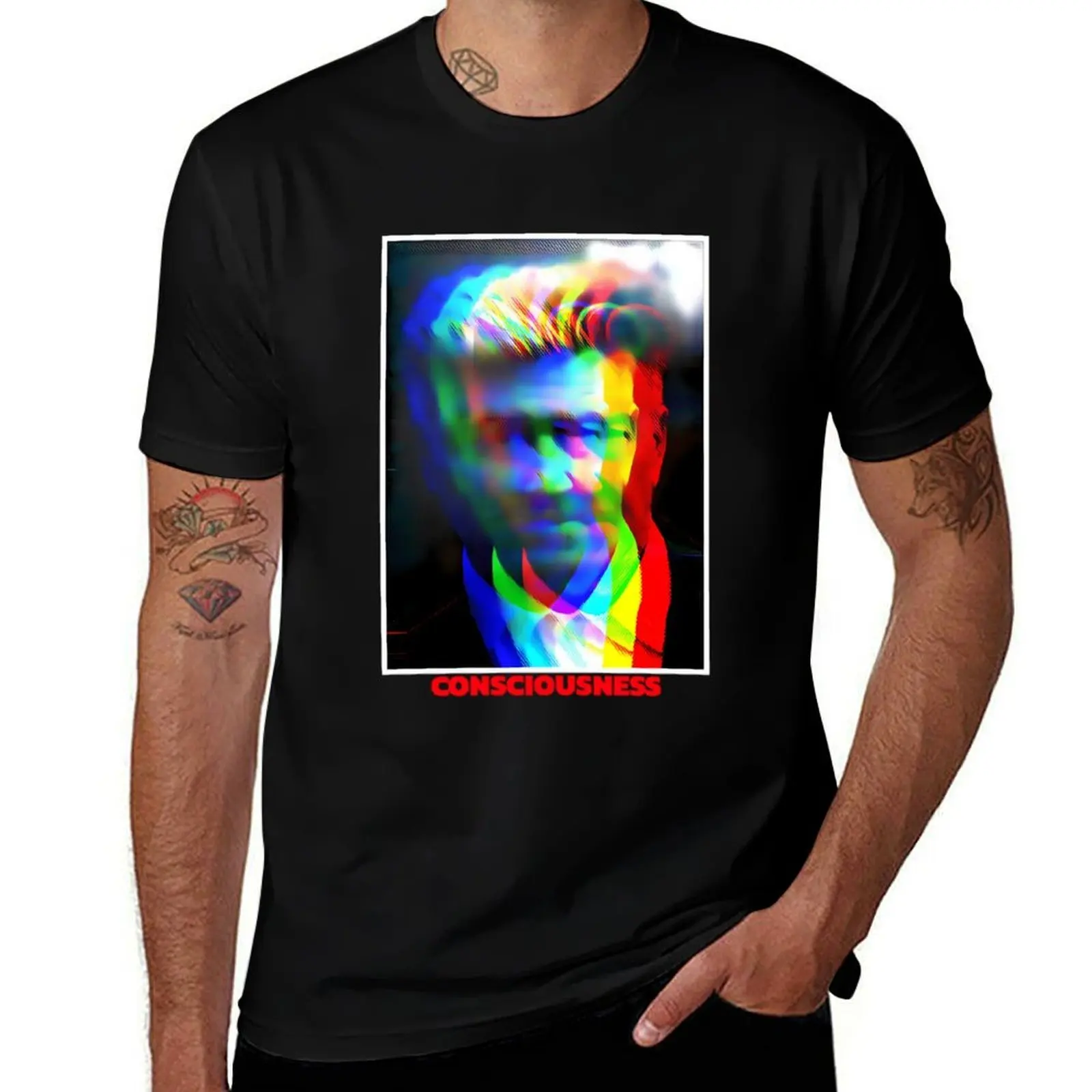 David Lynch Consciousness T-Shirt Anti-Pilling Casual T-Shirt