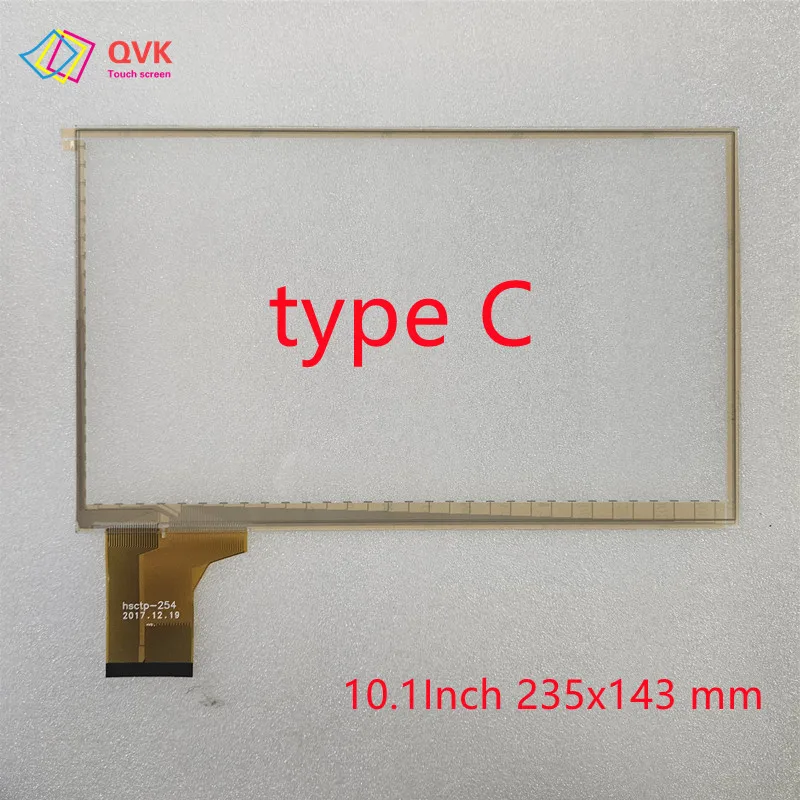 New Touch Screen P/N HSCTP-254 Capacitive Touch Screen Digitizer Sensor External Glass Panel 235X143 211X127 MM