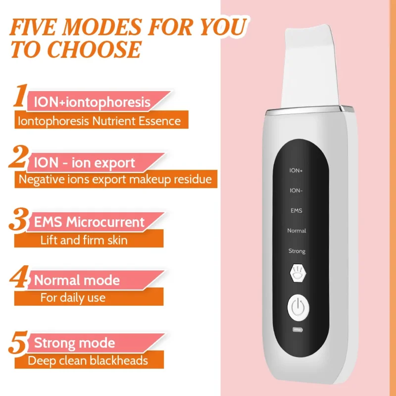 Skin LED Face Lift  Pore Cleaning Machine Beauty Equipment