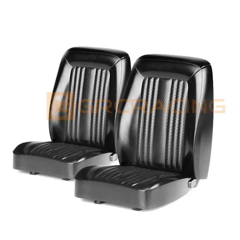 2pcs Retro Seat for 1/10 RC Crawler Car Traxxas TRX4 Defender Chevrolet Blazer Diy Parts