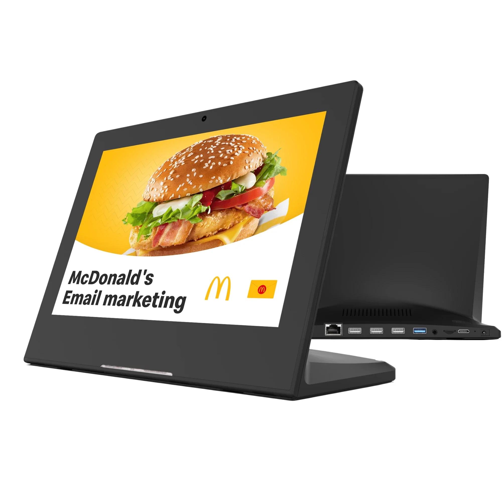 

WL1018T L Shape Pos Android 11 Tablet 8 10 15 Inch Lcd Display Advertising Machine Customer Feedback Android Tablet Pc